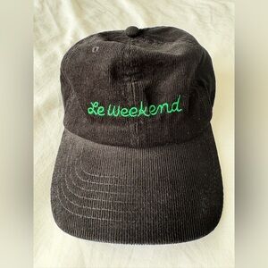 Clare V’s Le Weekend Cotton Corduroy Baseball Cap